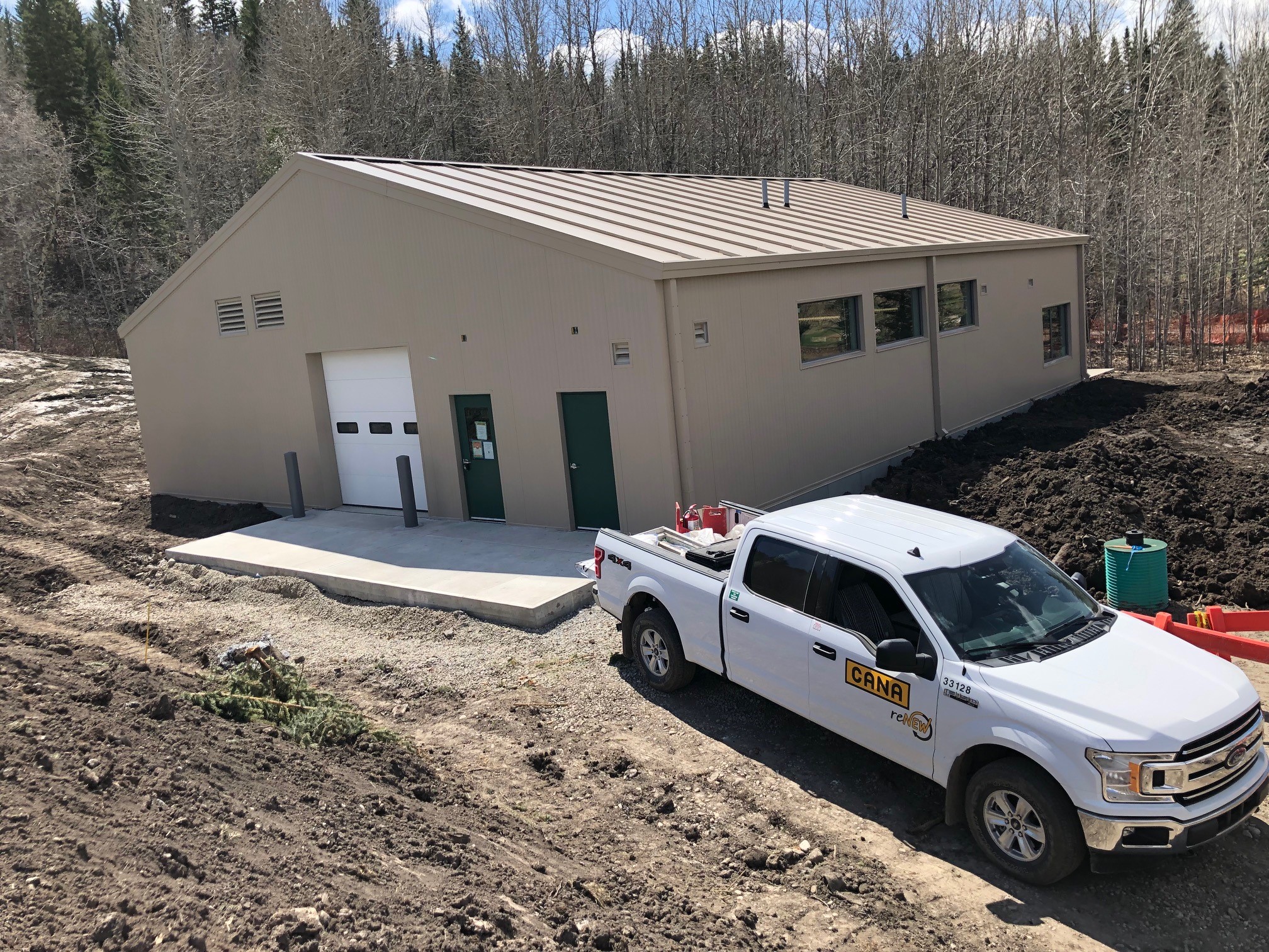 Glencoe Golf and Country Club Turf Building